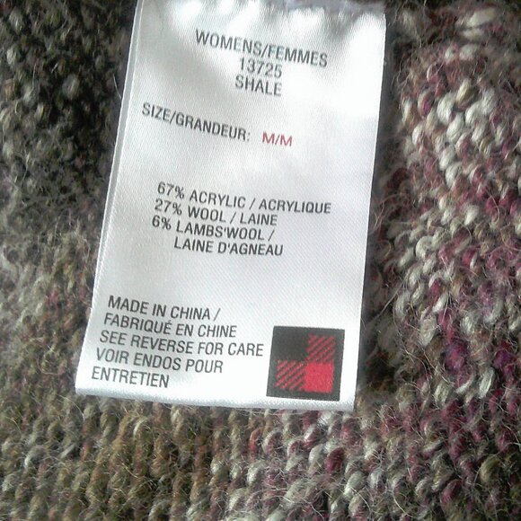 Woolrich Kendall Creek Fairisle Snowflake Sweater Shawl Collar Vest M - Picture 13 of 14